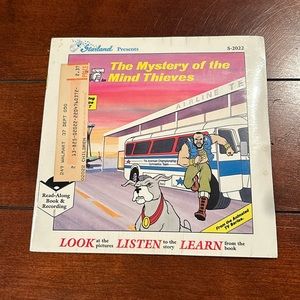 New 1980’s Mr. T The Mystery of The Mind Thieves Book & Record Based on TV Show